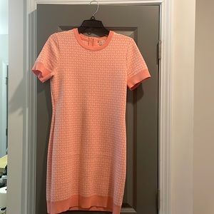 Women’s Michael Kors Bundle. Sherbet dress (M) and poppy striped shoes (9m).